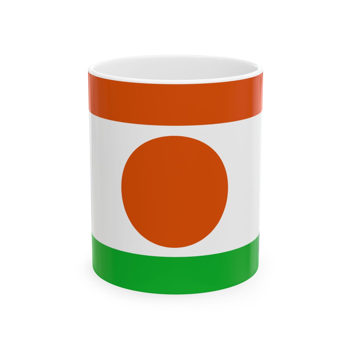Niger Flag Coffee Tea Mug 11oz 15oz | Rep Ya Flag Ceramic Mug