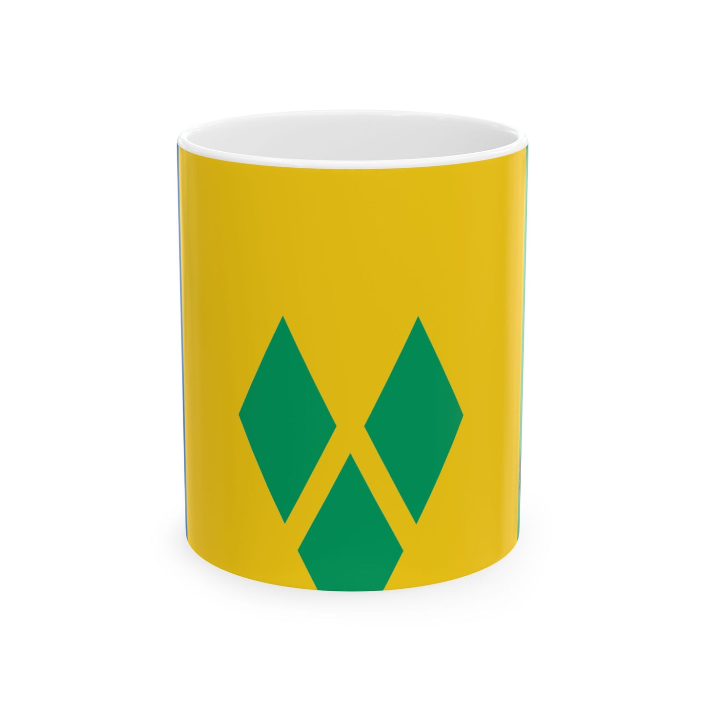 Saint Vincent and the Grenadines Flag Coffee Tea Mug 11oz 15oz | Rep Ya Flag Ceramic Mug