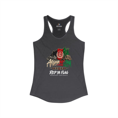 Afghanistan Women’s Racerback Tank – Lightweight Pride