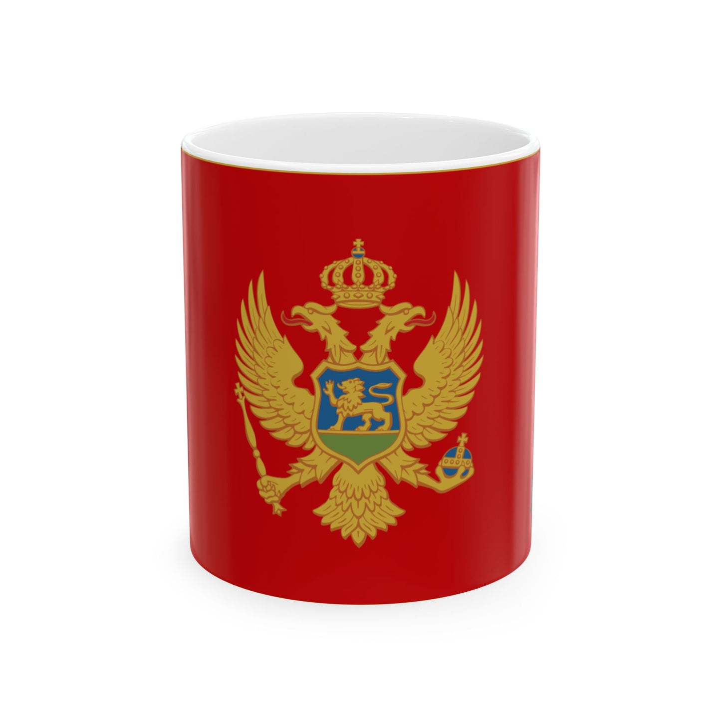 Montenegro Flag Coffee Tea Mug 11oz 15oz | Rep Ya Flag Ceramic Mug