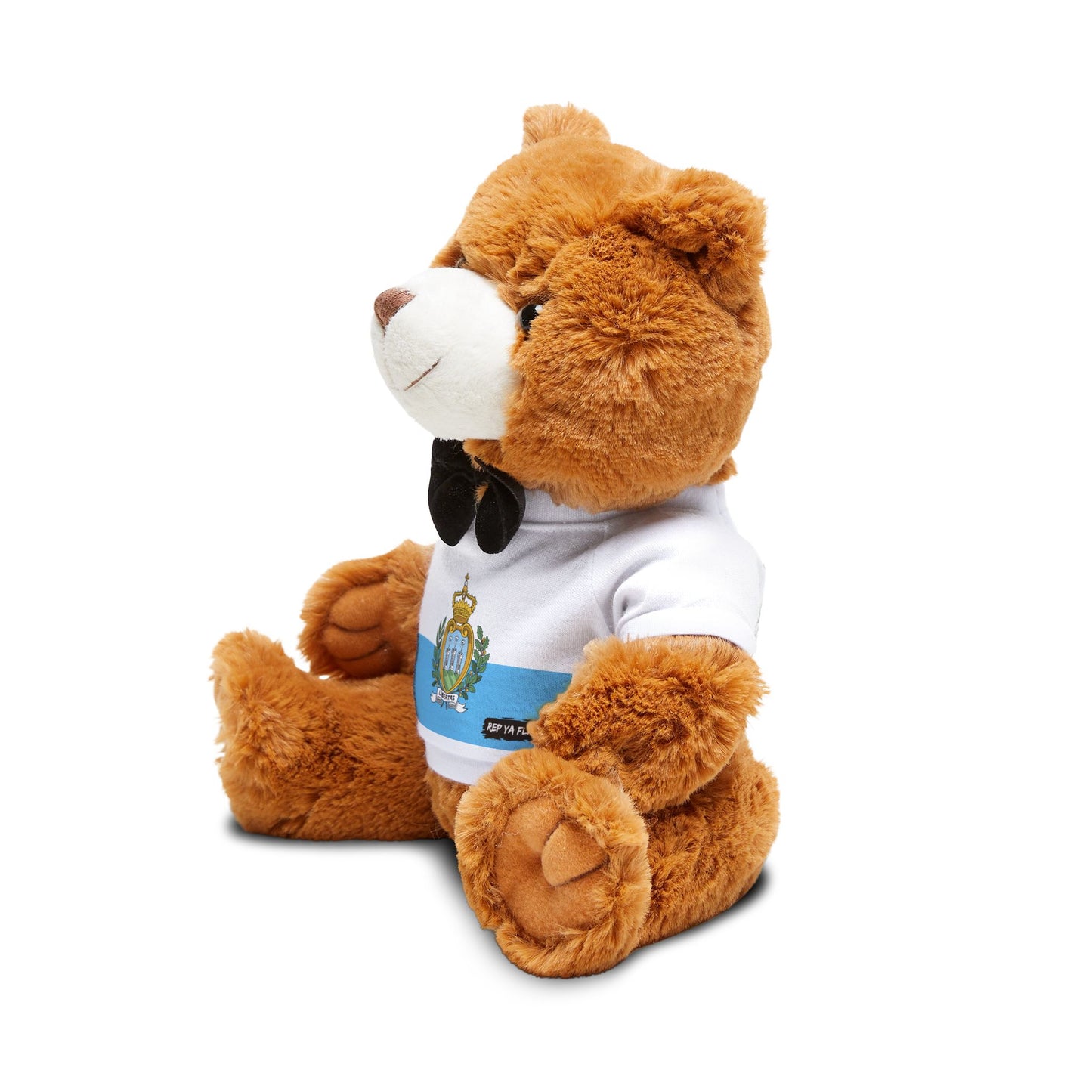 San Marino Flag Teddy Bear | San Marino Plush Gift | Heritage Bear | Cultural Keepsake | Baby Gift Stuffed Animal