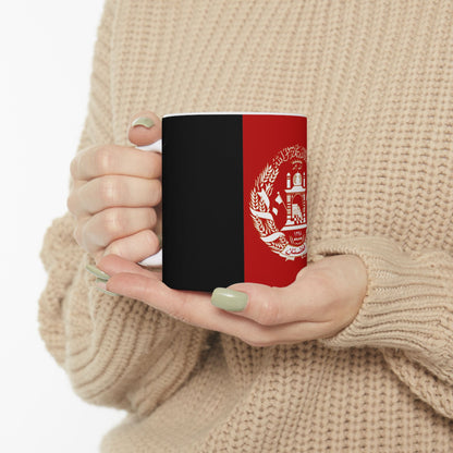 Afghanistan Flag Coffee Tea Mug 11oz 15oz | Rep Ya Flag Ceramic Mug