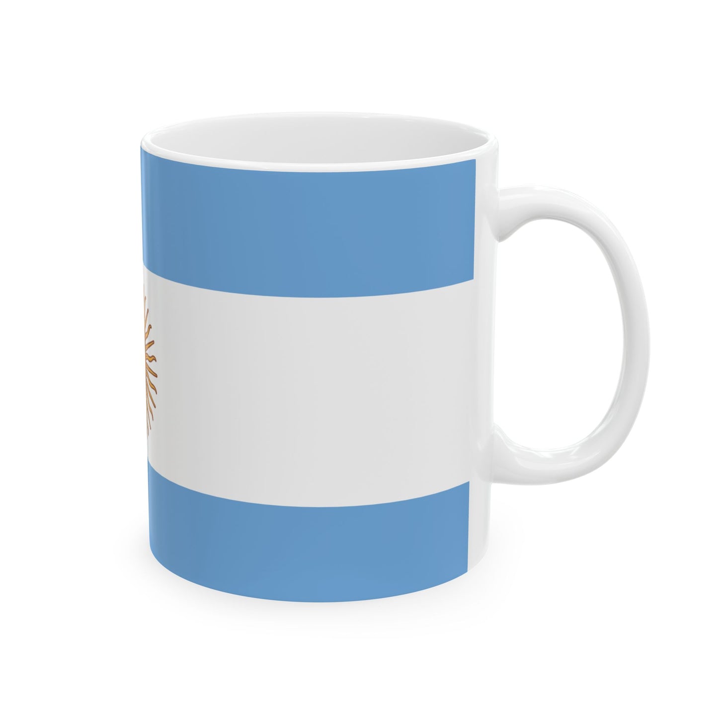 Argentina Flag Coffee Mug | Argentine Pride Ceramic Tea Mug
