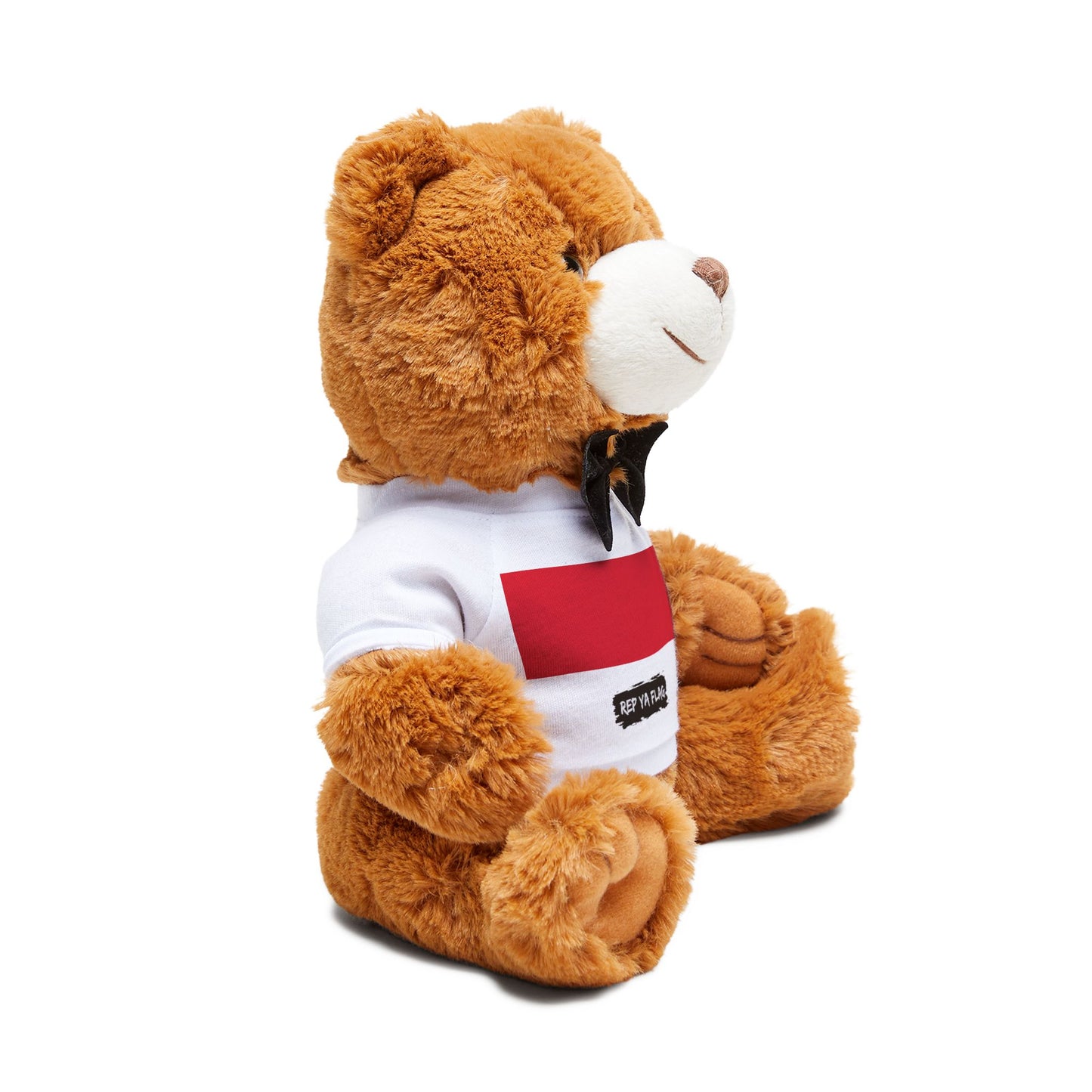 Indonesia Flag Teddy Bear | Indonesian Heritage Plush Gift | Rep Ya Flag