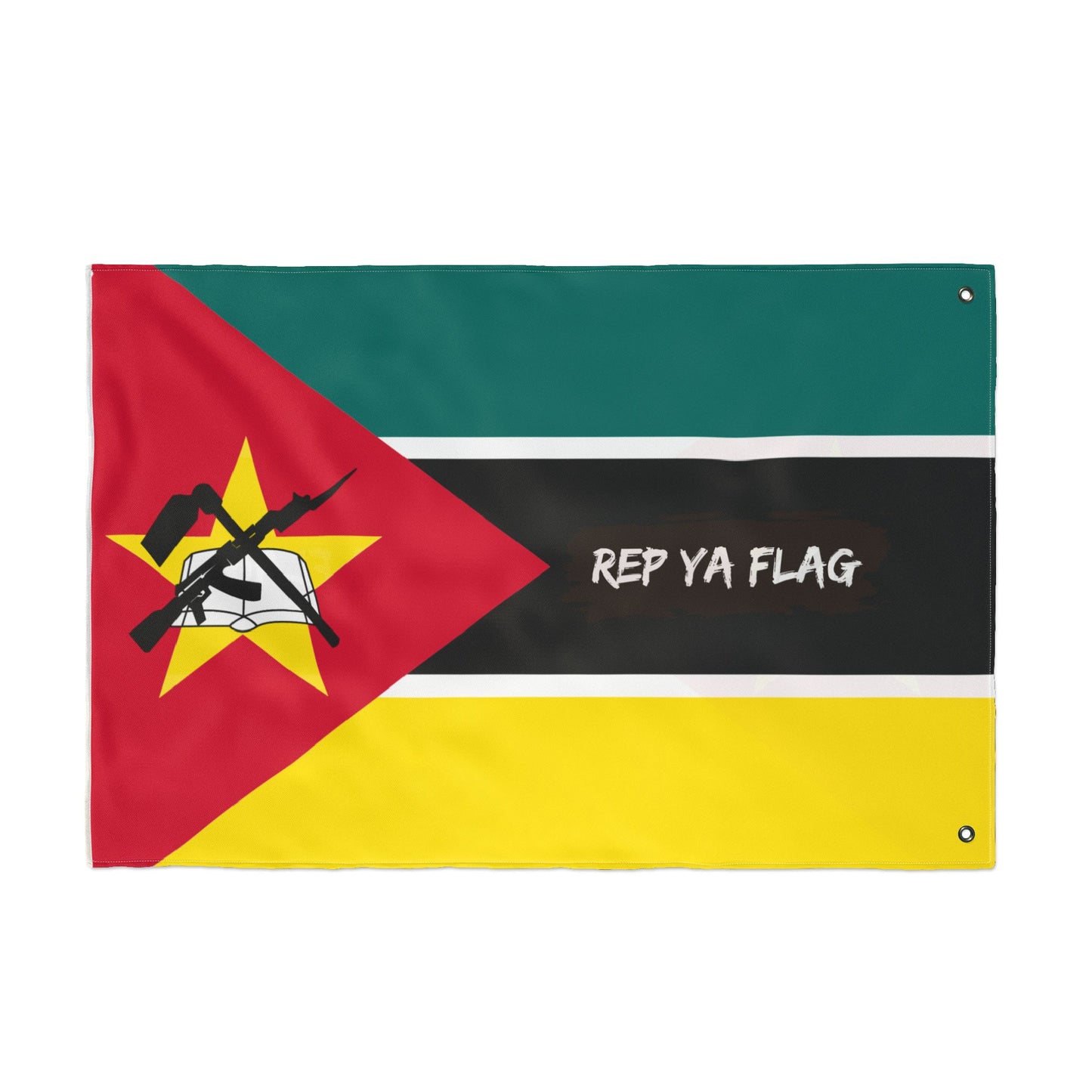 Mozambique Flag Garden Banner | Double Sided Outdoor Flag | Rep Ya Flag