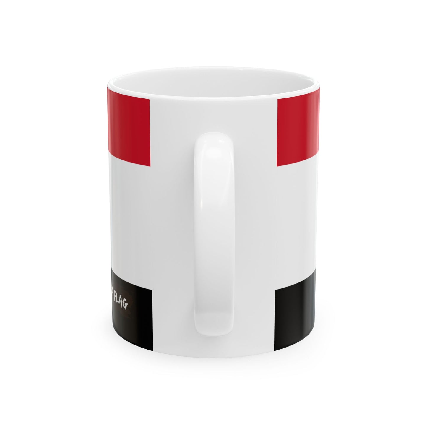 Iraq Flag Coffee Tea Mug 11oz 15oz | Rep Ya Flag Ceramic Mug