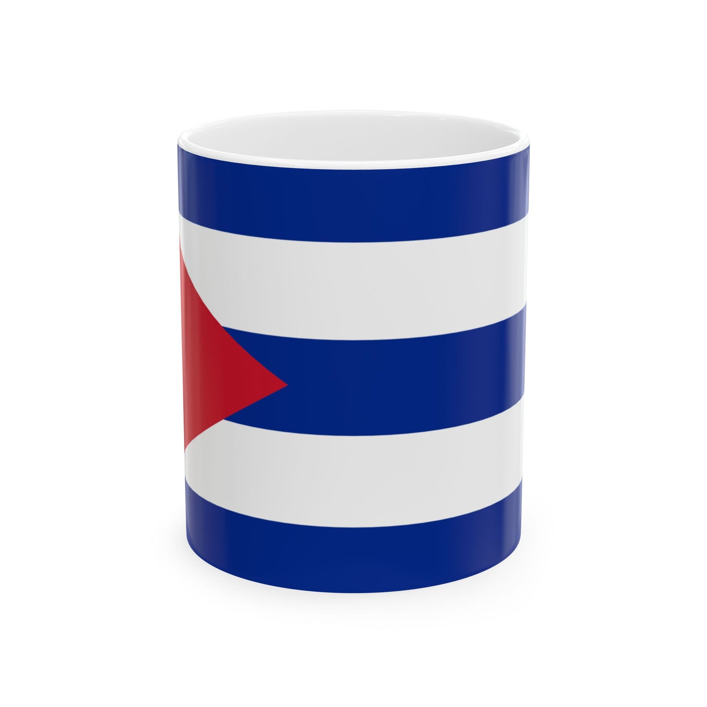 Cuba Flag Coffee Tea Mug 11oz 15oz | Rep Ya Flag Ceramic Mug