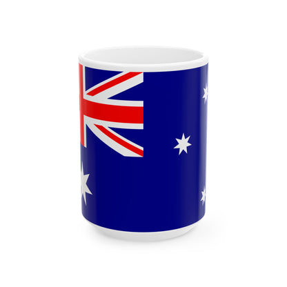 Australia Flag Coffee Mug | Australian Pride Ceramic Tea Mug