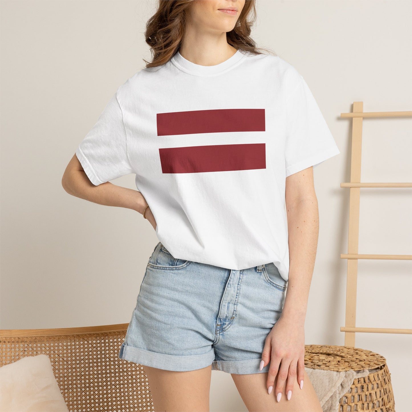 Latvia Flag T Shirt | Latvian Heritage Shirt S–4XL | Rep Ya Flag