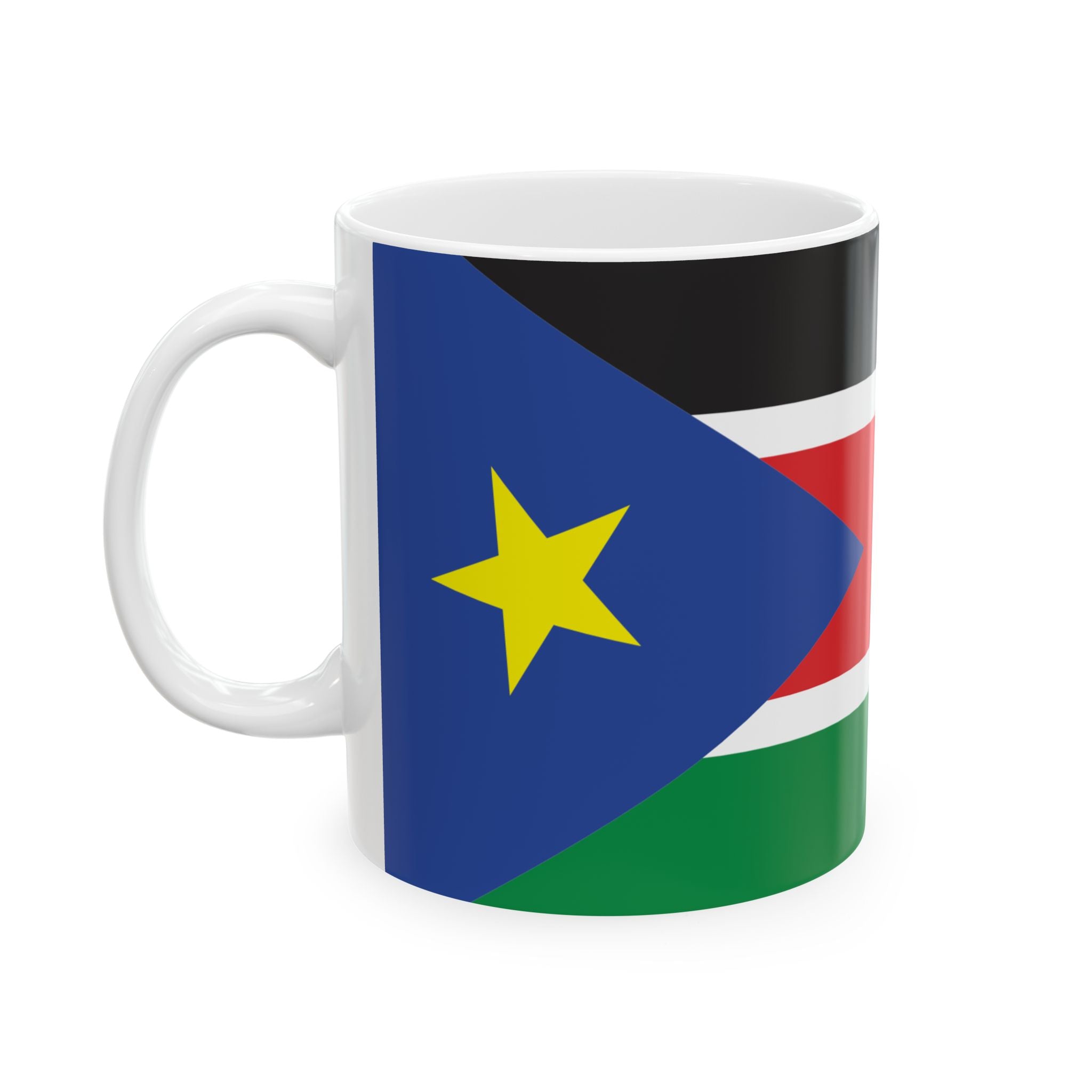 South Sudan Flag Coffee Mug 11oz & 15oz | Rep Ya Flag