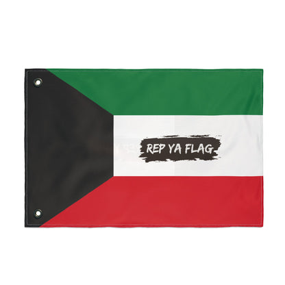Kuwait Flag Garden Banner | Double Sided Outdoor Flag | Rep Ya Flag