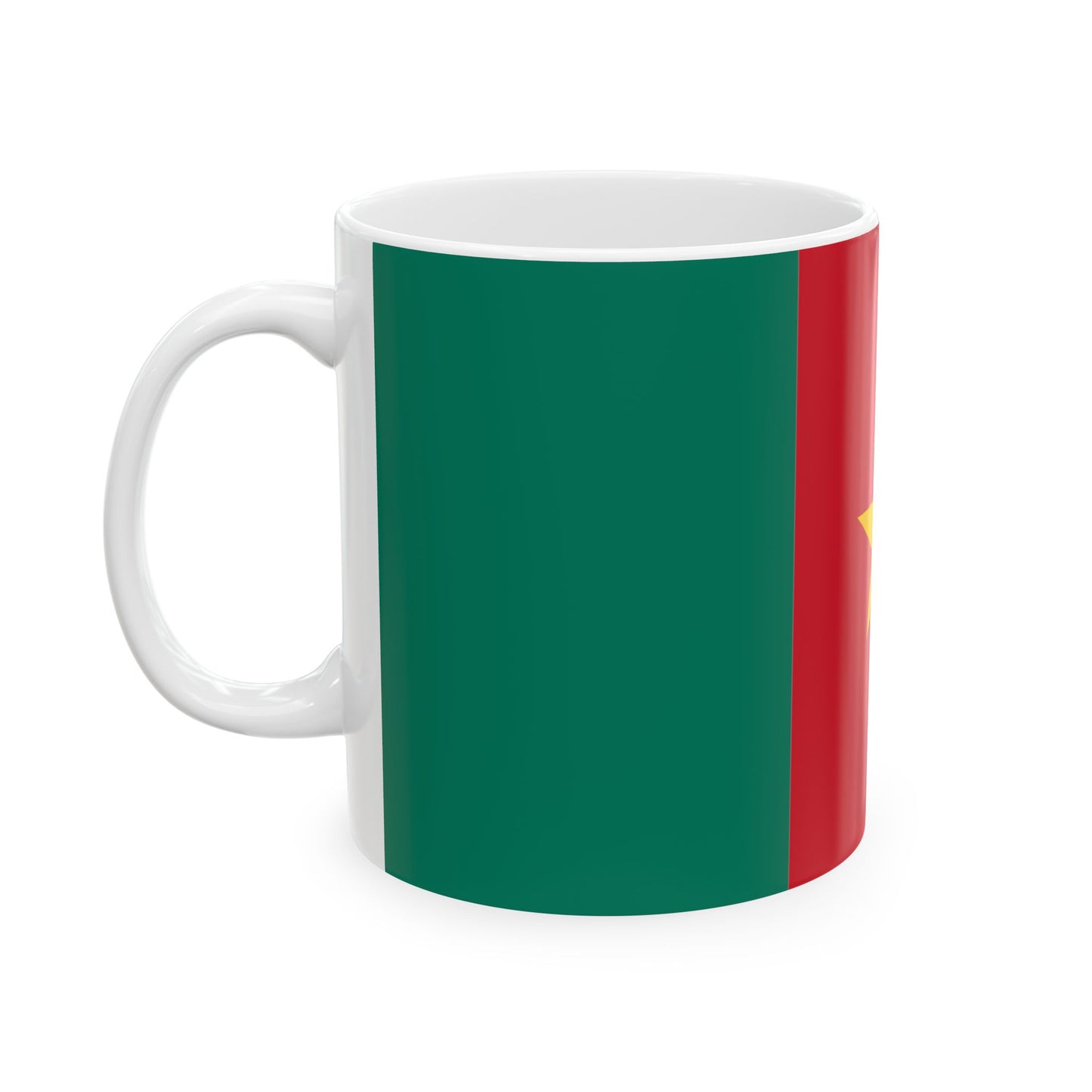 Cameroon Flag Coffee Tea Mug 11oz 15oz | Cameroonian Heritage Mug | Rep Ya Flag