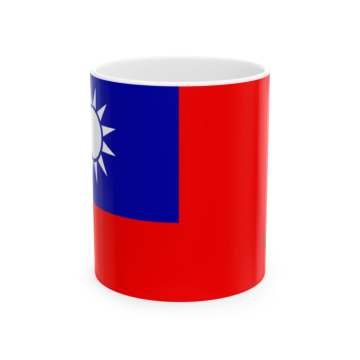 Taiwan Flag Coffee Tea Mug 11oz 15oz | Rep Ya Flag Ceramic Mug