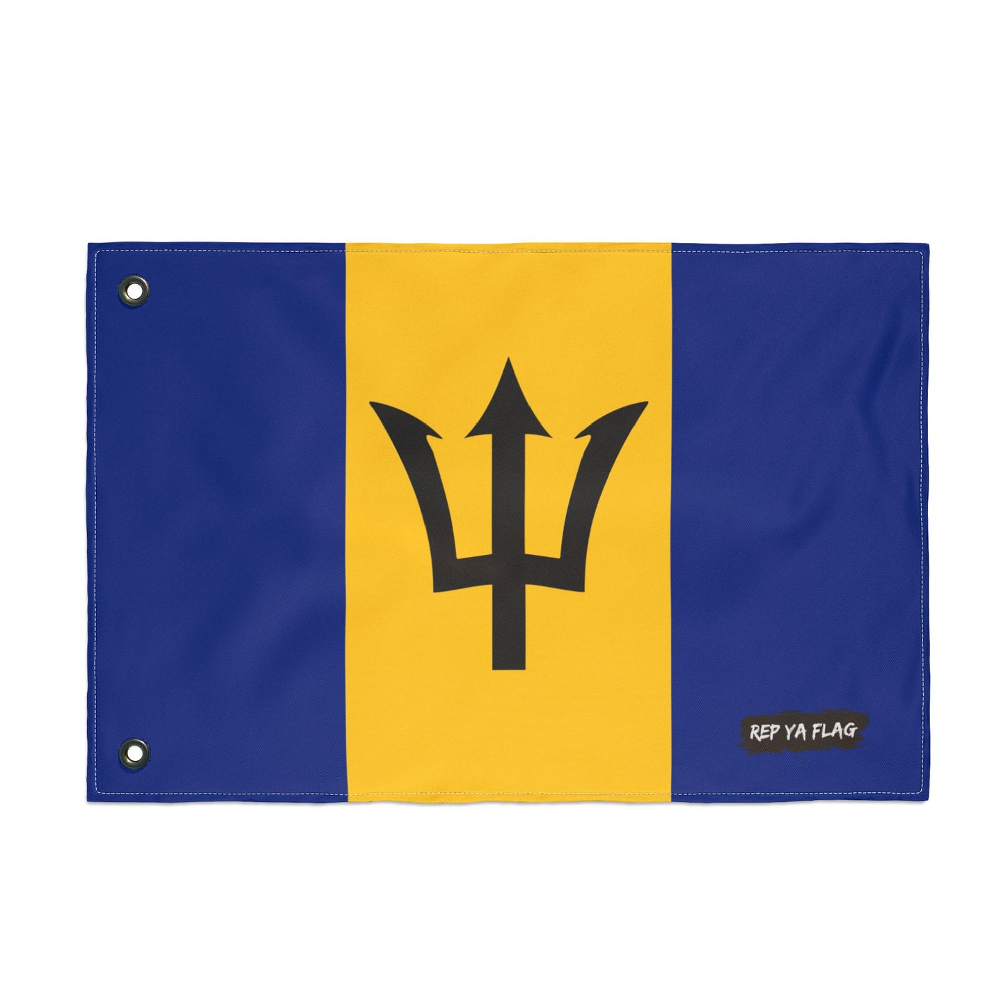Barbados Flag Garden Banner | Double Sided Outdoor Flag | Rep Ya Flag