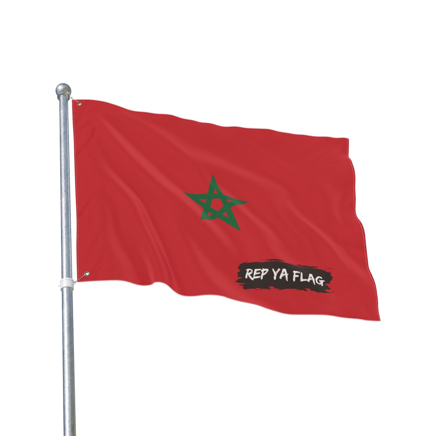 Morocco Flag Garden Banner | Double Sided Outdoor Flag | Rep Ya Flag