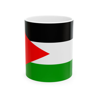 Palestine Flag Coffee Tea Mug 11oz 15oz | Rep Ya Flag Ceramic Mug
