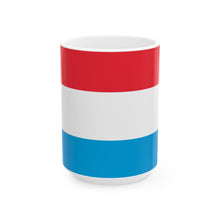 Luxembourg Flag Coffee Tea Mug 11oz 15oz | Rep Ya Flag Ceramic Mug