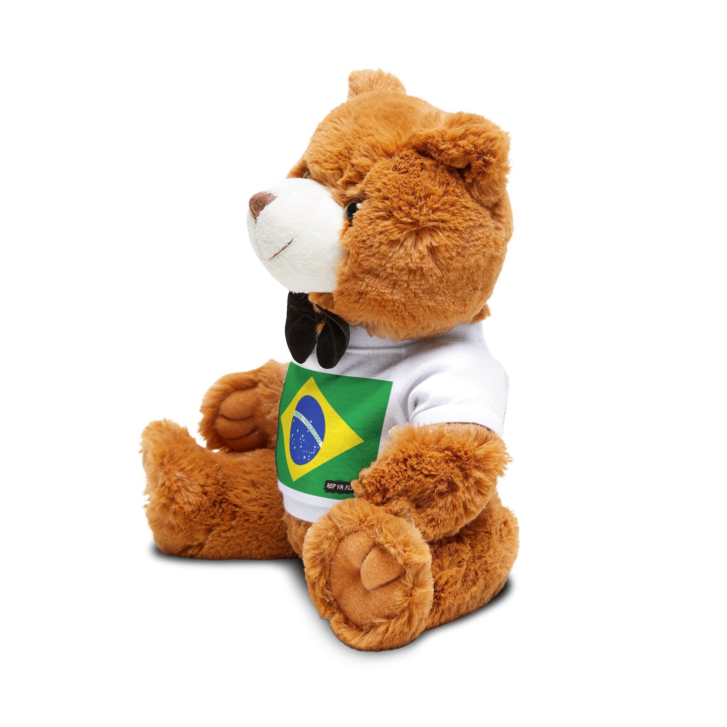 Brazil Flag Teddy Bear | Brazilian Heritage Plush Gift | Rep Ya Flag