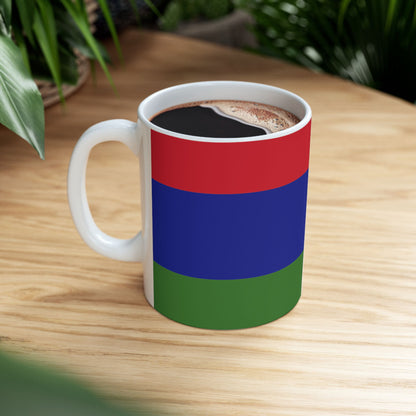 Gambia Flag Coffee Tea Mug 11oz 15oz | Rep Ya Flag Ceramic Mug