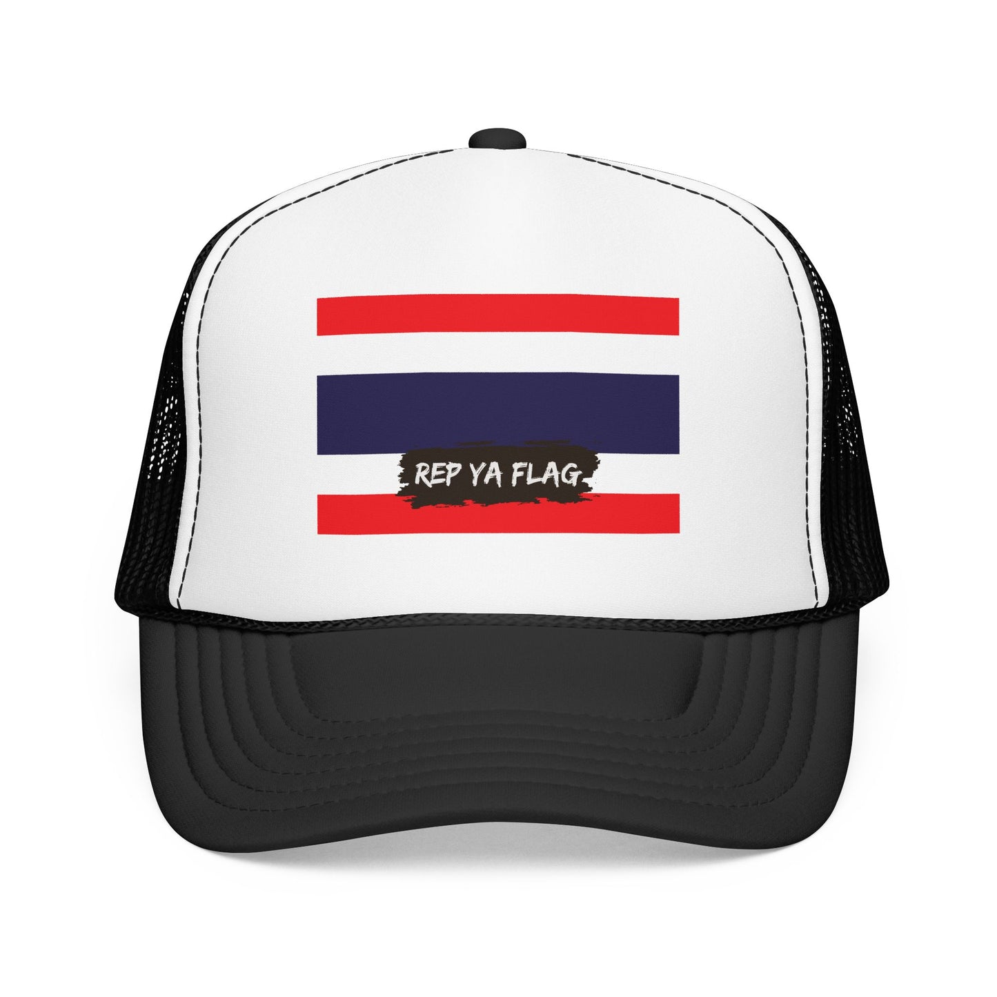 Thailand Flag Foam Trucker Hat | Rep Ya Flag design