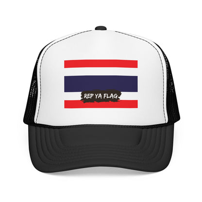 Thailand Flag Foam Trucker Hat | Rep Ya Flag design