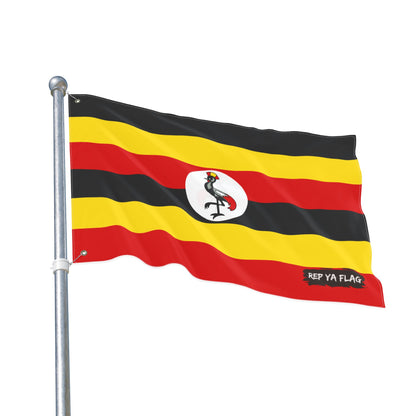 Uganda Flag Double Sided Flag, Outdoor Garden Banner | Country Flag
