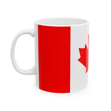 Canada Flag Coffee Tea Mug 11oz 15oz | Canadian Heritage Mug | Rep Ya Flag