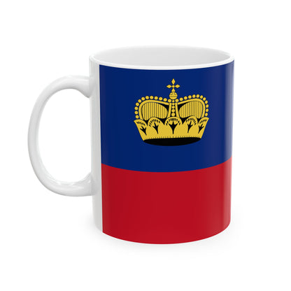 Liechtenstein Flag Coffee Tea Mug 11oz 15oz | Rep Ya Flag Ceramic Mug