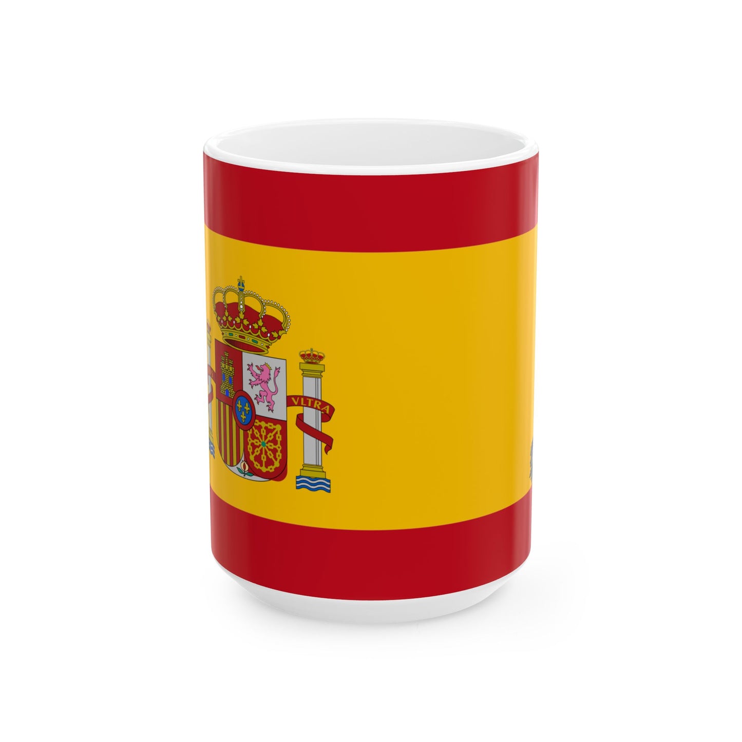 Spain Flag Coffee Tea Mug 11oz 15oz | Rep Ya Flag Ceramic Mug
