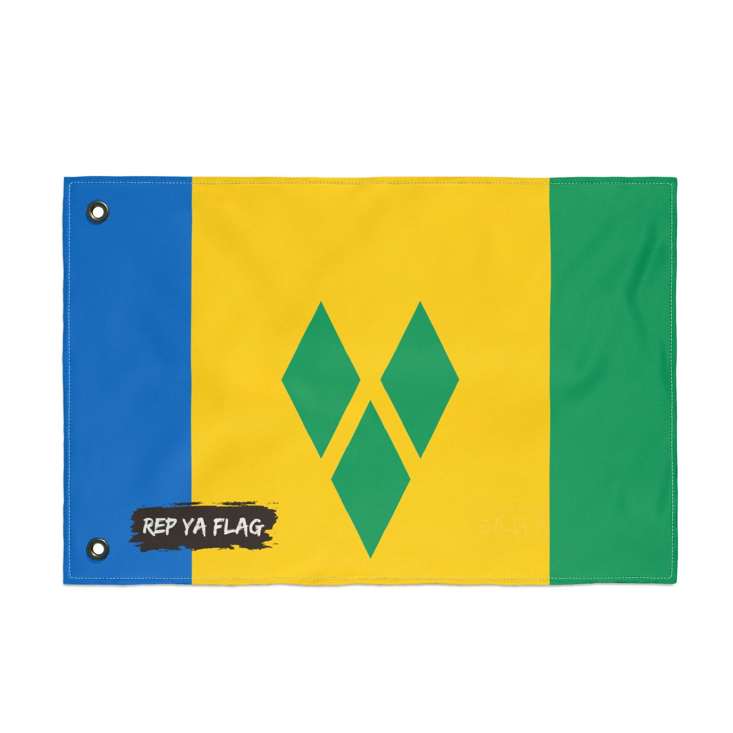 Saint Vincent and the Grenadines Flag Garden Banner | Double Sided Outdoor Flag | Rep Ya Flag