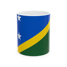 Solomon Islands Flag Coffee Mug 11oz & 15oz | Solomon Islander Heritage Ceramic Coffee Tea Mug | Rep Ya Flag