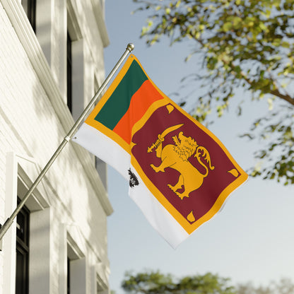Sri Lanka Flag Garden Banner | Double-Sided Outdoor Flag | Rep Ya Flag