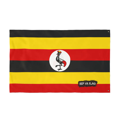 Uganda Flag Double Sided Flag, Outdoor Garden Banner | Country Flag