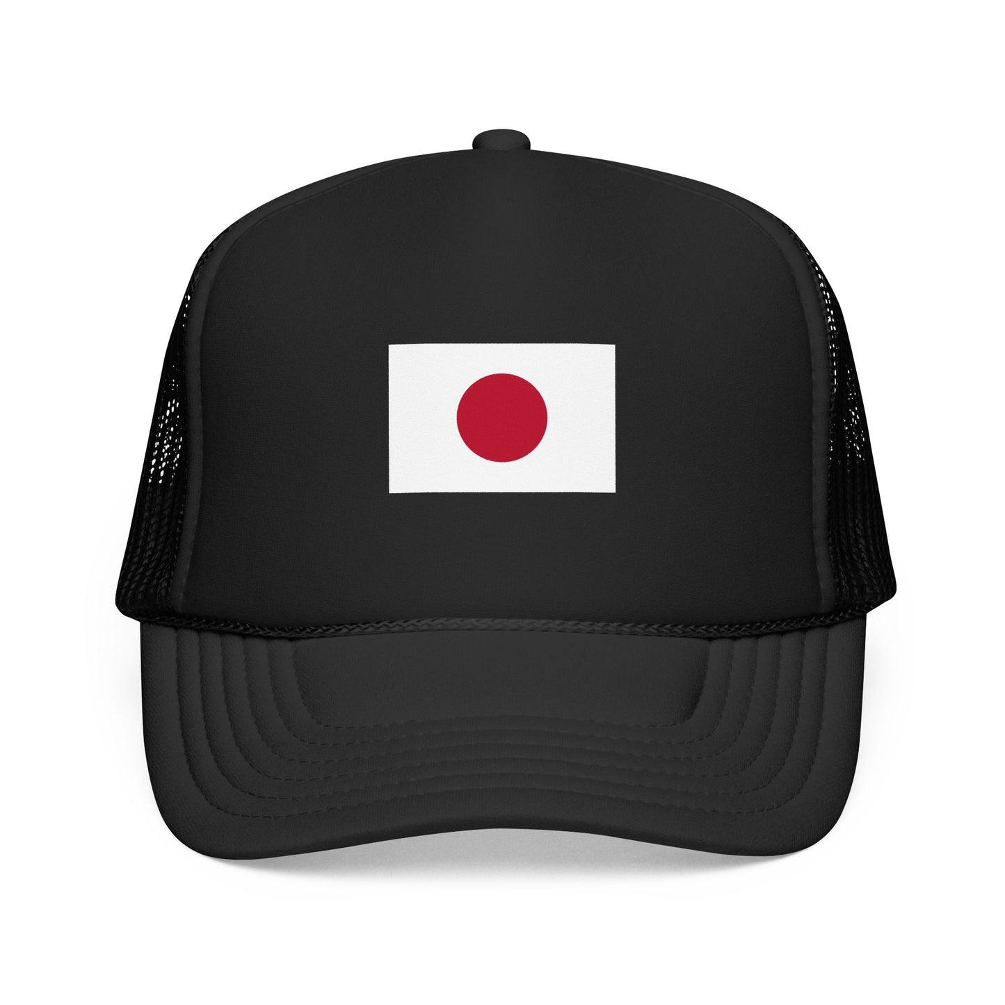 Japan Flag Foam Trucker Hat | Japanese Pride Snapback Cap | Rep Ya Flag