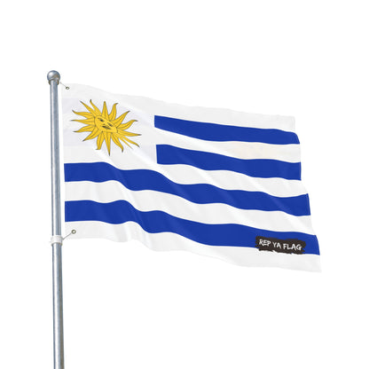 Uruguay Flag Double Sided Flag, Outdoor Garden Banner | Country Flag