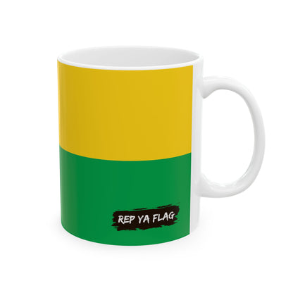 Guinea-Bissau Flag Coffee Tea Mug 11oz 15oz | Rep Ya Flag Ceramic Mug