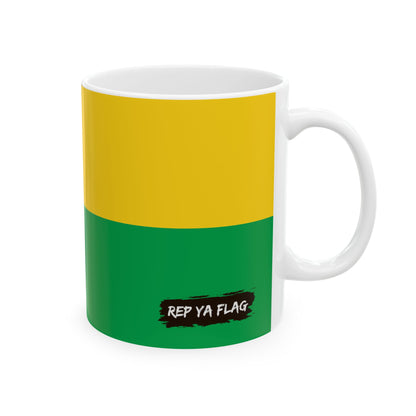 Guinea-Bissau Flag Coffee Tea Mug 11oz 15oz | Rep Ya Flag Ceramic Mug