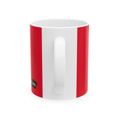 Kyrgyzstan Flag Coffee Tea Mug 11oz 15oz | Rep Ya Flag Ceramic Mug