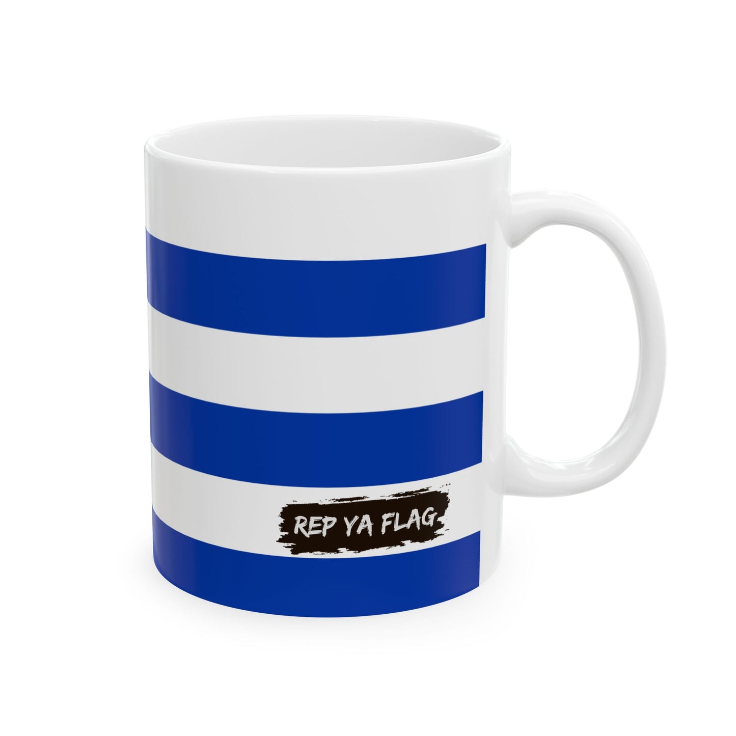 Uruguay Flag Coffee Tea Mug 11oz 15oz | Rep Ya Flag Ceramic Mug