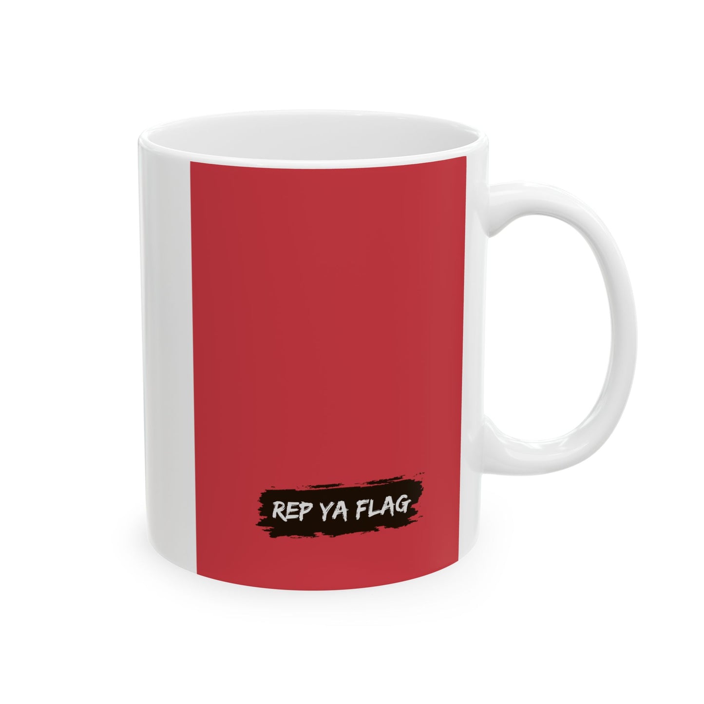 Peru Flag Coffee Tea Mug 11oz 15oz | Rep Ya Flag Ceramic Mug