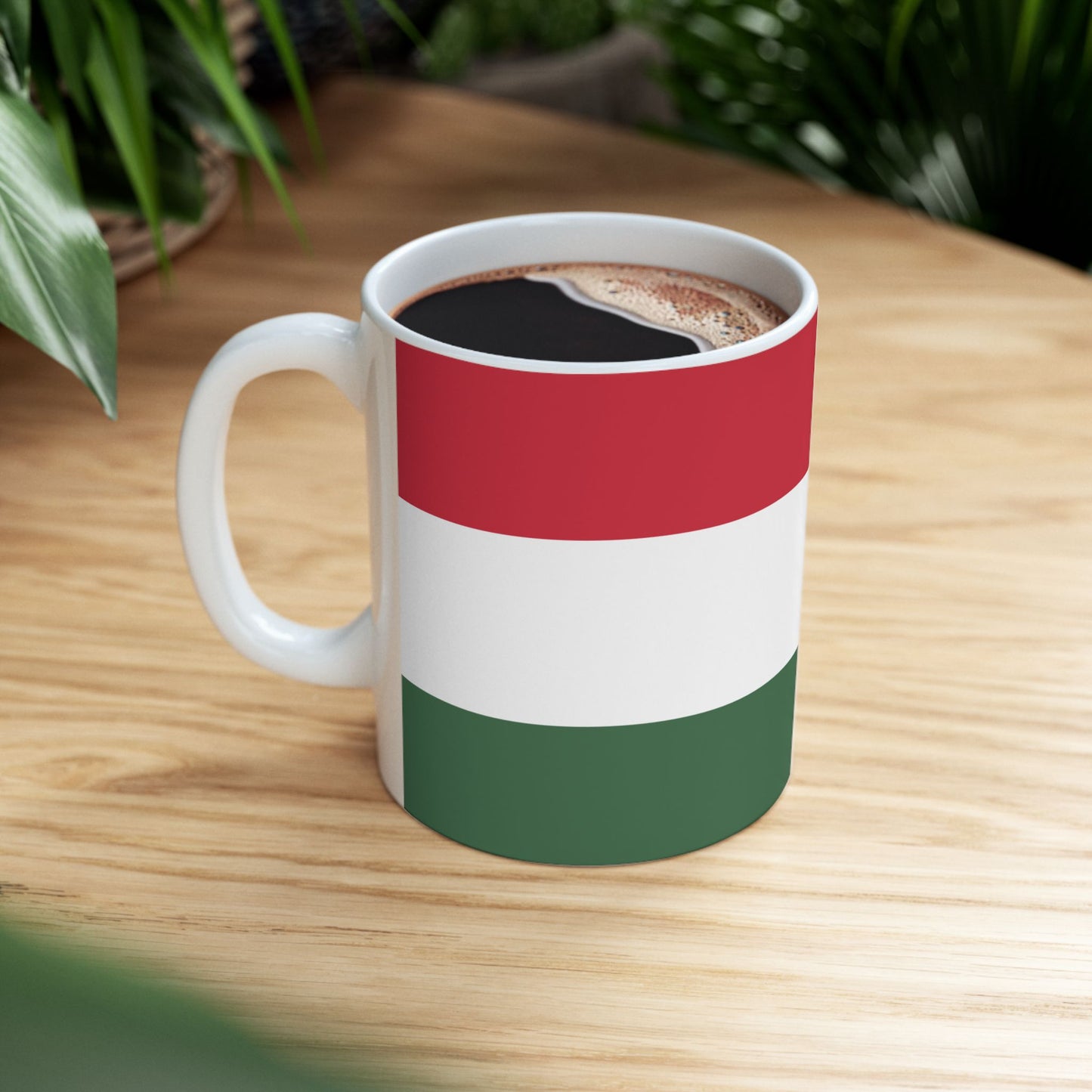 Hungary Flag Coffee Tea Mug 11oz 15oz | Rep Ya Flag Ceramic Mug