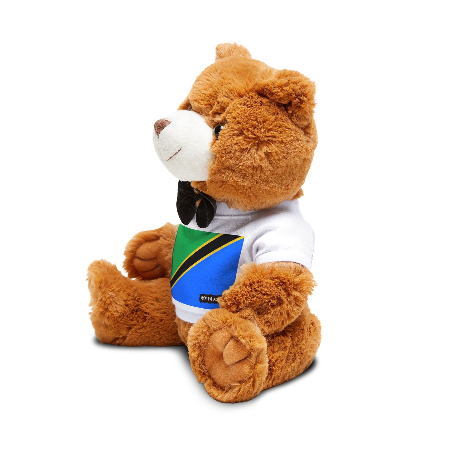 Tanzania Teddy Bear | Tanzania Flag Plush | Tanzanian Gift | Cultural Stuffed Animal | Heritage Keepsake Bear