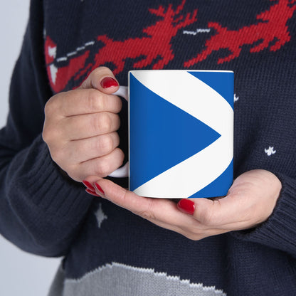 Scotland Flag Coffee Tea Mug 11oz 15oz | Rep Ya Flag Ceramic Mug