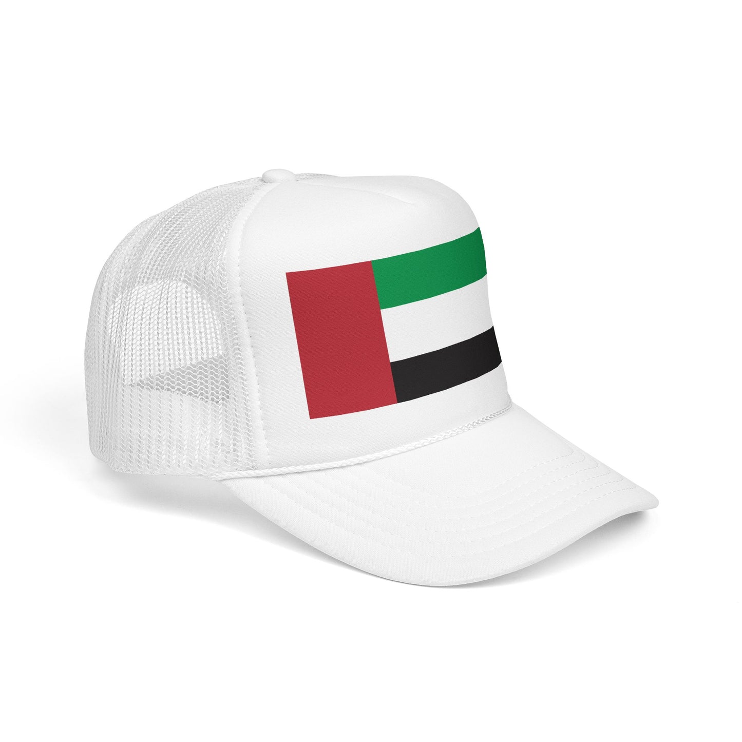 United Arab Emirates UAE Foam Trucker Hat | Rep Ya Flag design
