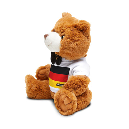 Germany Flag Teddy Bear | German Heritage Plush Gift | Rep Ya Flag