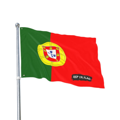 Portugal Flag Garden Banner | Double Sided Outdoor Flag | Rep Ya Flag