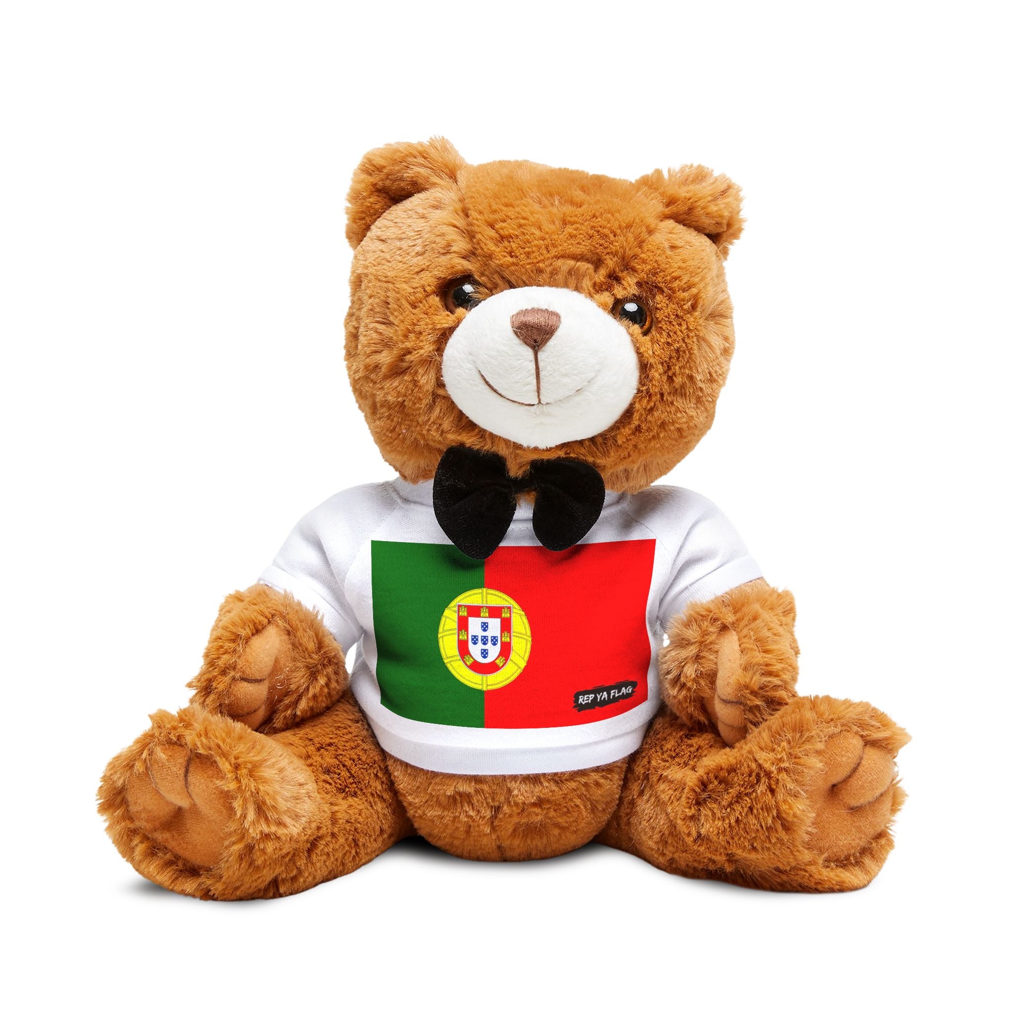 Portugal Flag Teddy Bear | Portuguese Heritage Plush Gift | Rep Ya Flag