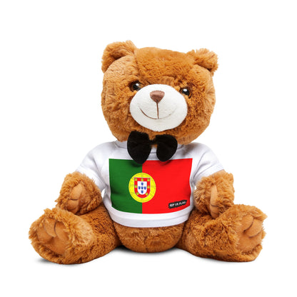 Portugal Flag Teddy Bear | Portuguese Heritage Plush Gift | Rep Ya Flag