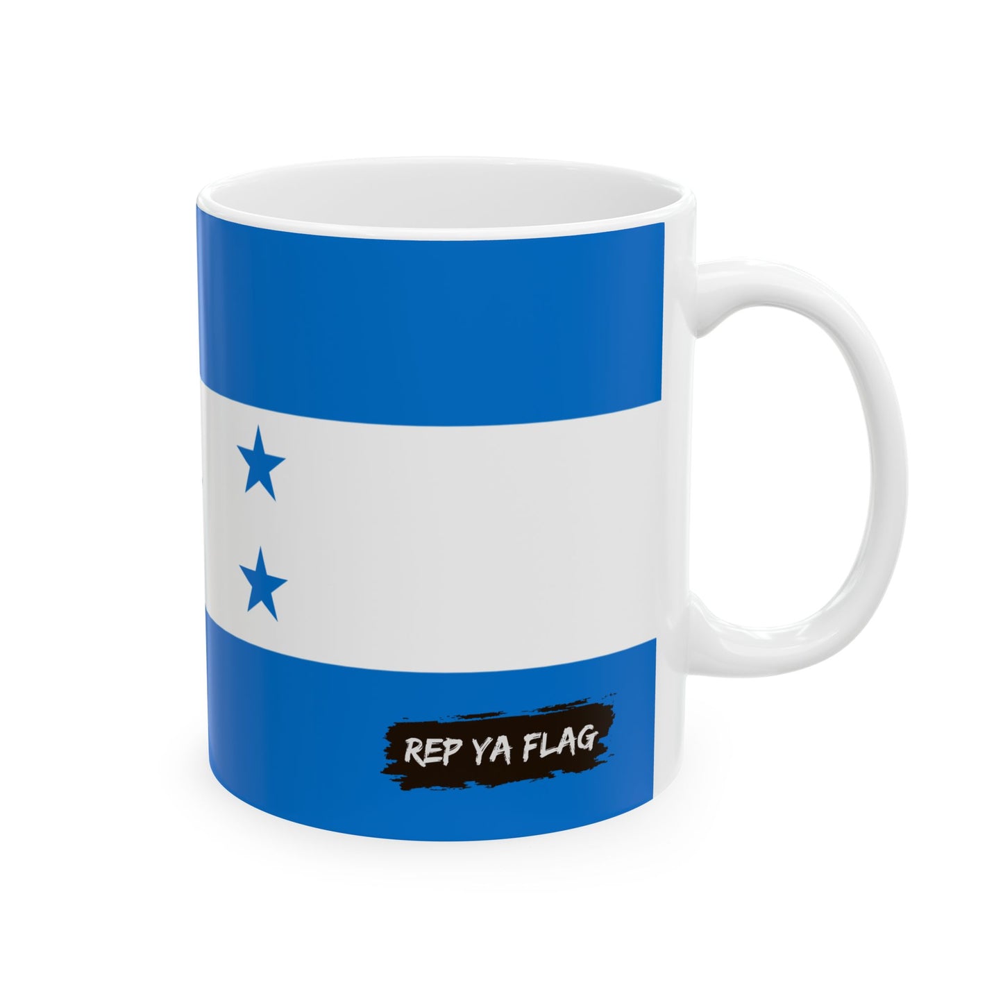 Honduras Flag Coffee Tea Mug 11oz 15oz | Rep Ya Flag Ceramic Mug