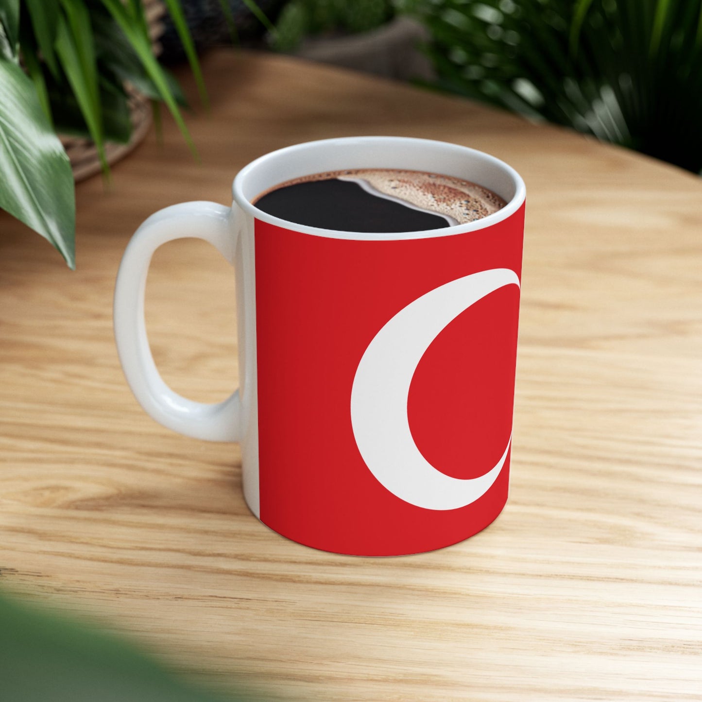Turkey Flag Coffee Tea Mug 11oz 15oz | Rep Ya Flag Ceramic Mug